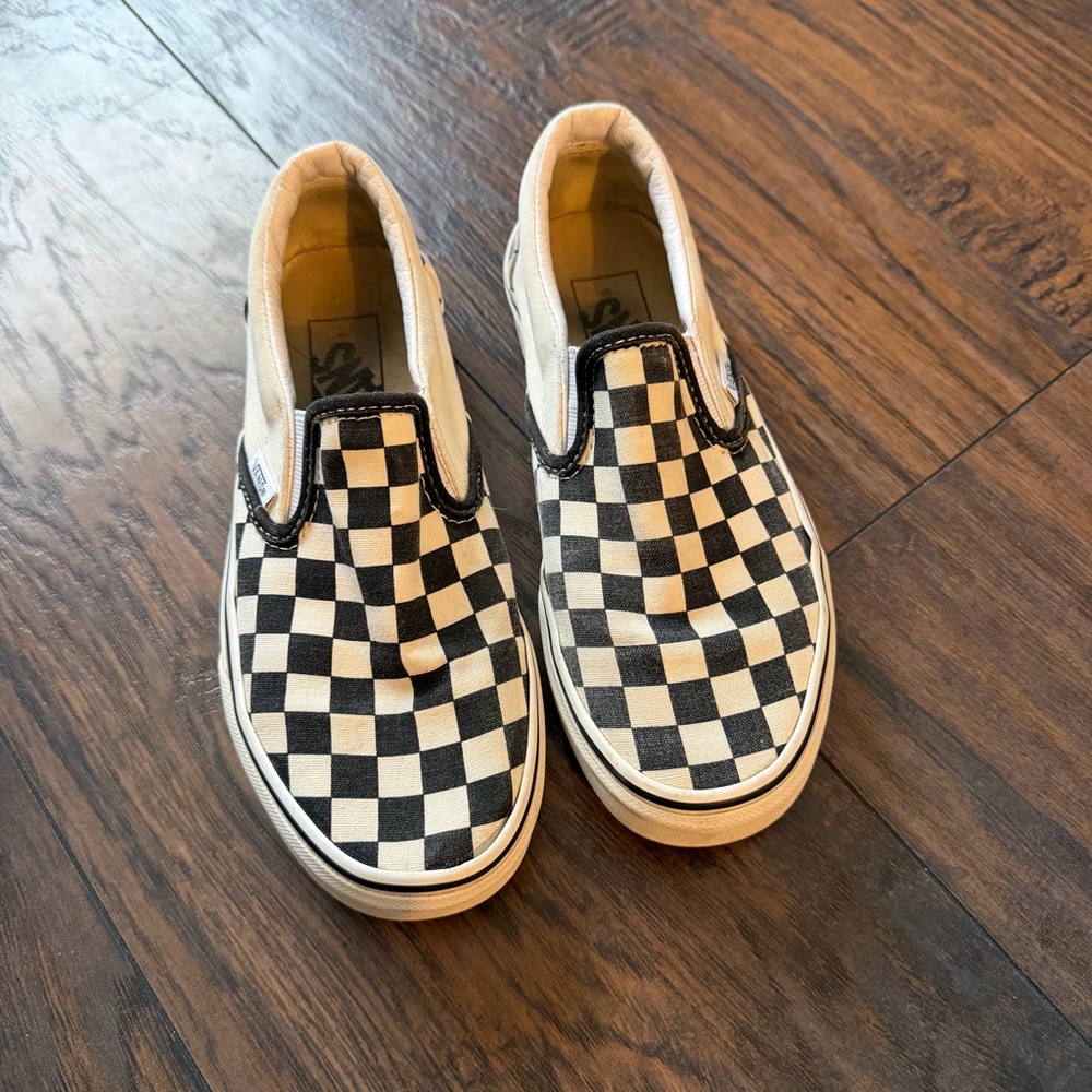 Vans Classic Slip-On checkerboard shoes unisex